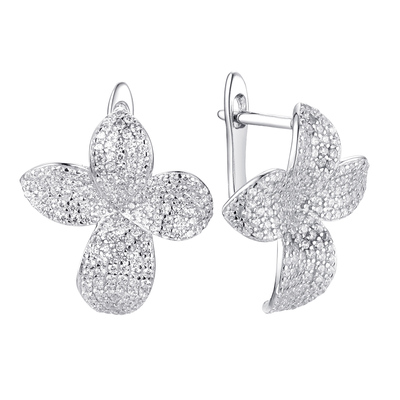 Серьги арт.CZ-E01803-X-W-X-X-W