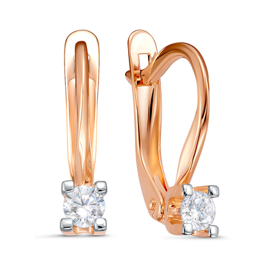 Серьги арт.1207997 1,64г