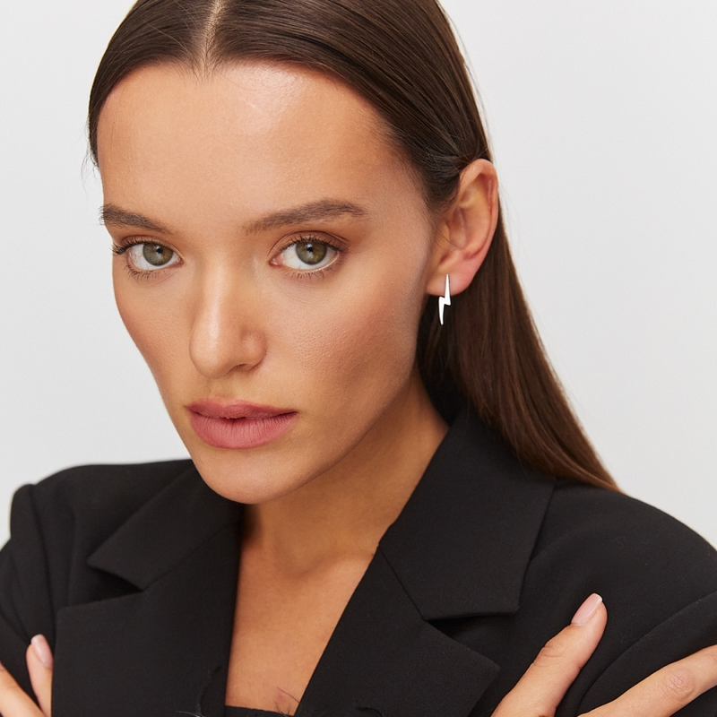 Серьги-каффы арт.0201773-00245 0,91г