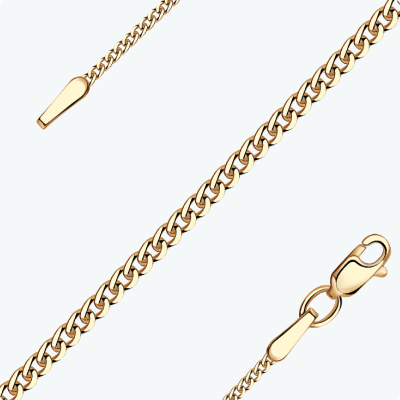 331-01-0080-30222 Цепь Панцирь двойной пуст с а/г 50,00000 10,22г