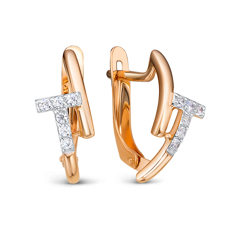 Серьги арт.1204984 2,15г