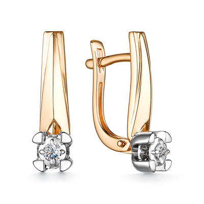 Серьги арт.25746-100 3,91г