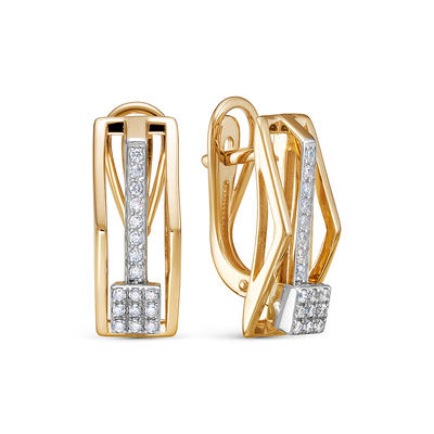 Серьги арт.23186-151-00-00 5,86г