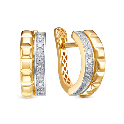 Серьги арт.д1202047рл 3,32г