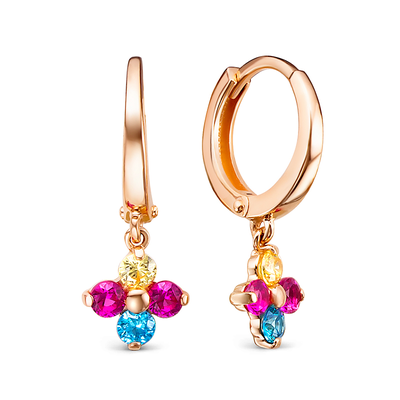 Серьги арт.1204935 1,95г