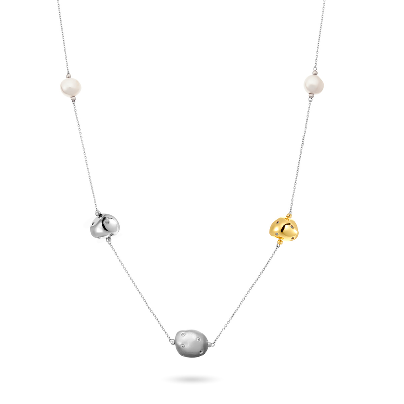 Колье арт.RB-N342-2-X-W-PN-X-W 45р. 9,35г