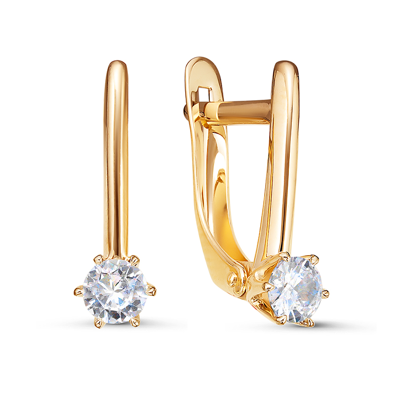 Серьги арт.1201535 2,18г