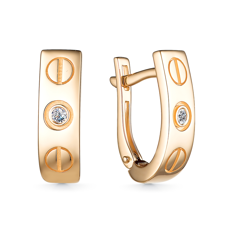 Серьги арт.25775-100 3,49г