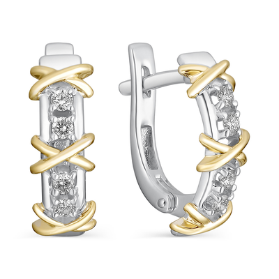 Серьги арт.С-173-02 4,38г