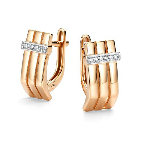 Серьги арт.26904-100 2,91г