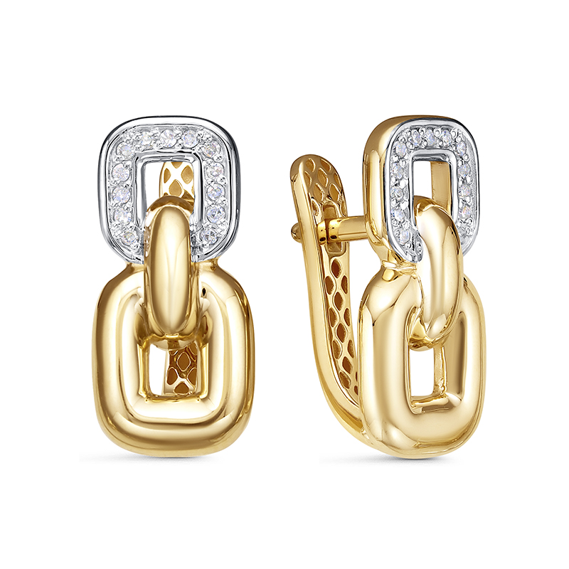 Серьги арт.д1201586рл 3,58г