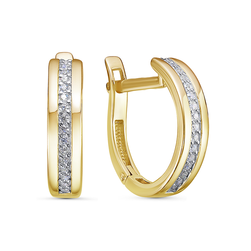 Серьги арт.БР122065л 2,96г