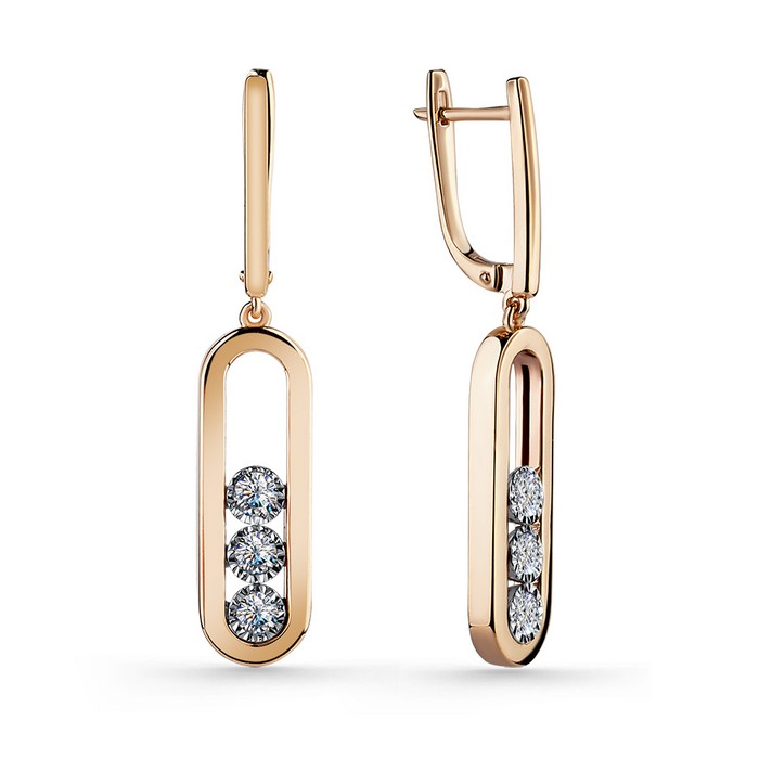 Серьги арт.02-11-5821-11-00-1 5,06г