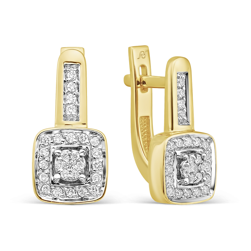 Серьги арт.С-1297-03 4,2г