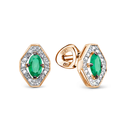 Серьги арт.БР352507 1,7г