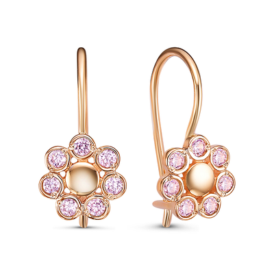 Серьги арт.1202482 1,06г