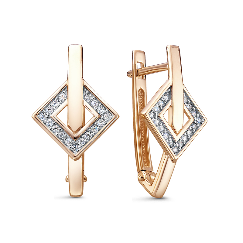 Серьги арт.1202754 2,59г