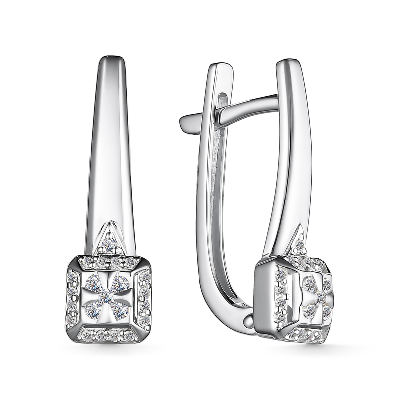 Серьги арт.25740-200 3,36г