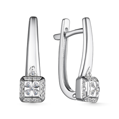 Серьги арт.25740-200 3,36г
