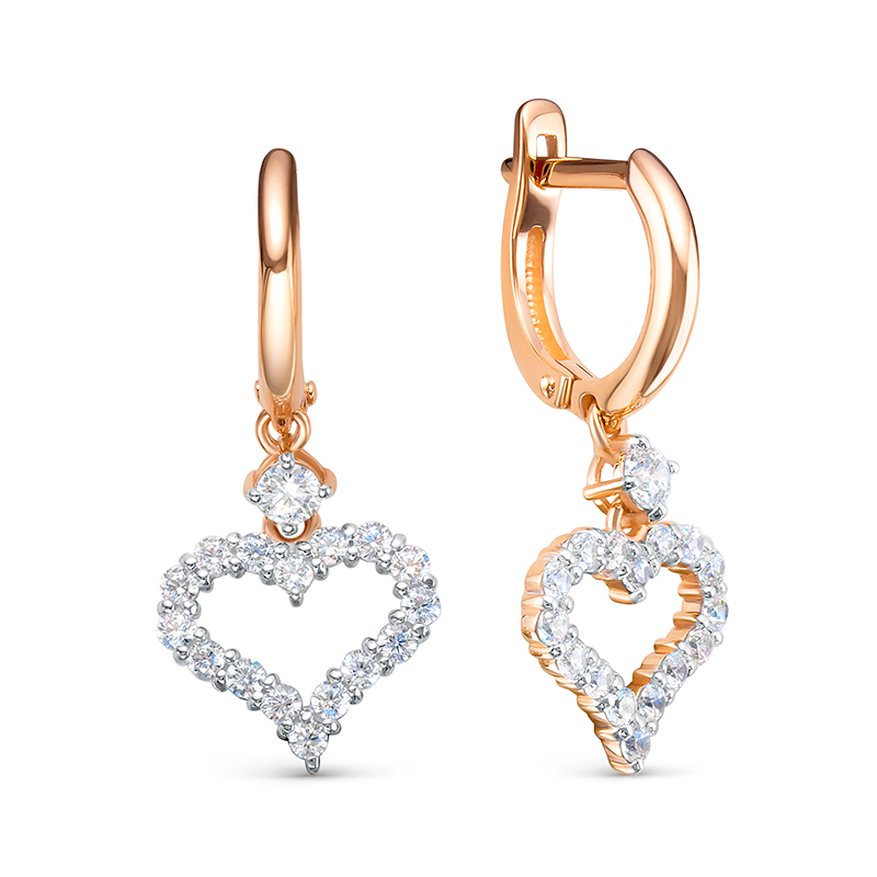 Серьги арт.1205137 2,65г