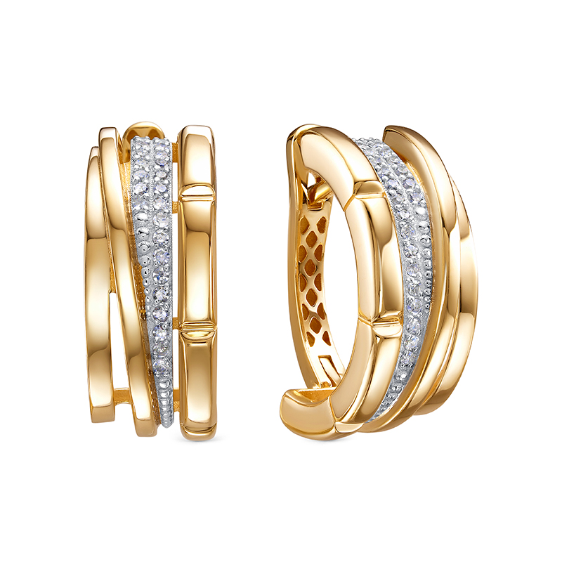 Серьги арт.д1202068рл 4,18г