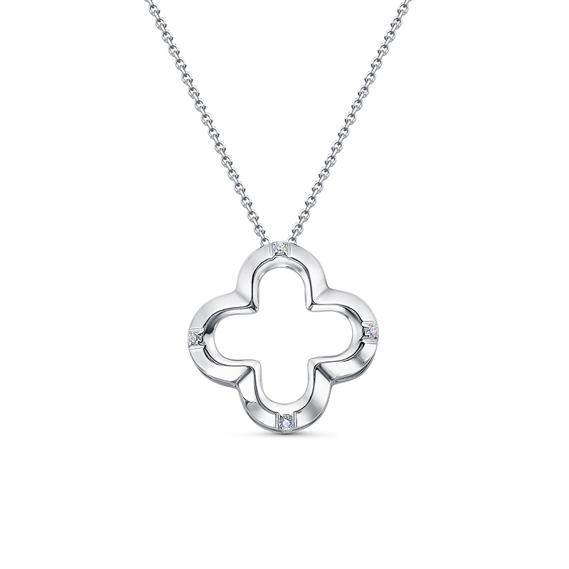 Колье 925 с0703413 арт.с0703413 1 Фианит Кр 5,00 0,158;4 Фианит Кр 1,25 0,012;