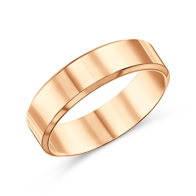 КО 15-00 Кольцо обручальное гл.плоское трапеция 21,50000 3,77г