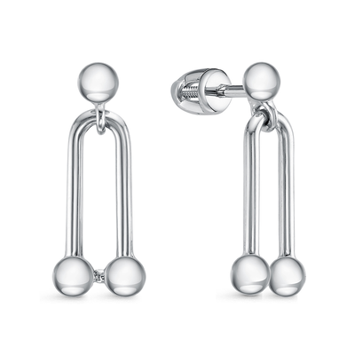 Серьги арт.б0503947 1,28г