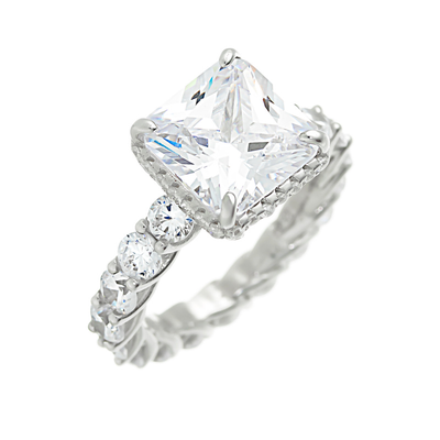 Кольцо Аg925 пр. масса 6,1 арт.CZ-R00638-X-W-W-X-W арт.CZ-R00638-X-W-W-X-W  16,0 р.