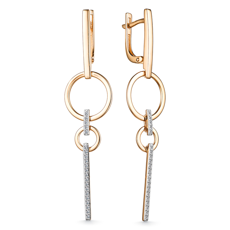 Серьги арт.25536-100 4,5г