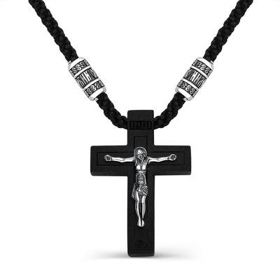 Шнурок с крестом арт.SОБ-322-4 60.0р. 11,27г