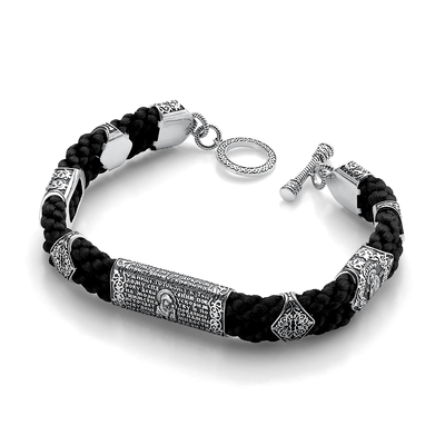 Браслет со шнурком арт.SОБ-602-4 23.0р. 32,26г